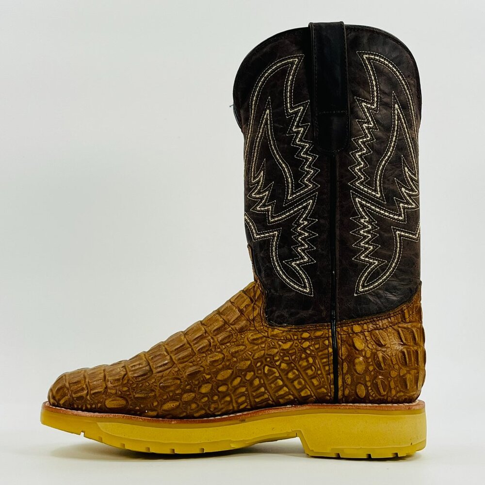 Dingo Western Boot Death Valley Crocodile 'Tan' DI608 size 11 - Picture 2 of 7